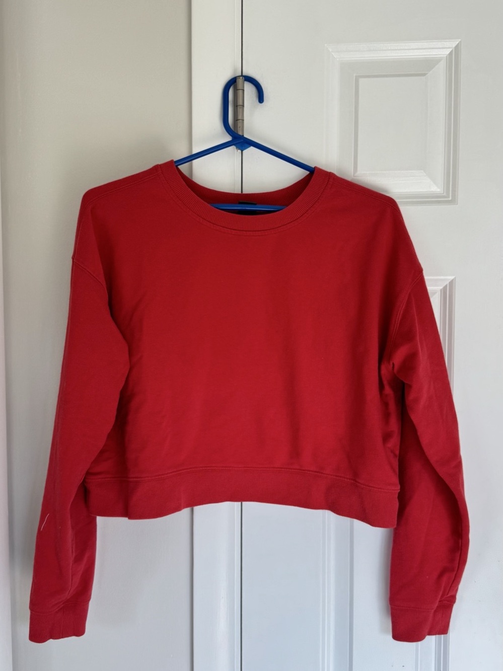 Cropped Crewneck Sweatshirt
